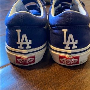 LA Dodger kids Vans